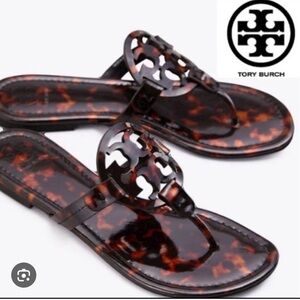 Tory Burch Tortoise Miller Sandals